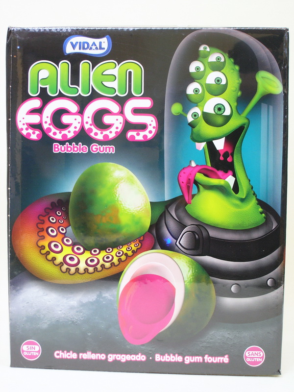 Kaugummi Alien Eggs 200 Stück