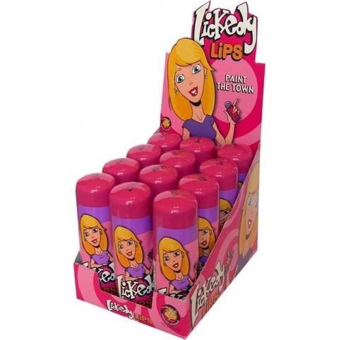 Lickedy Lips Sour Candy  12x60ml