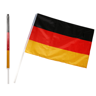 Fahne Deutschland 60x90cm mit 100cm Stab
