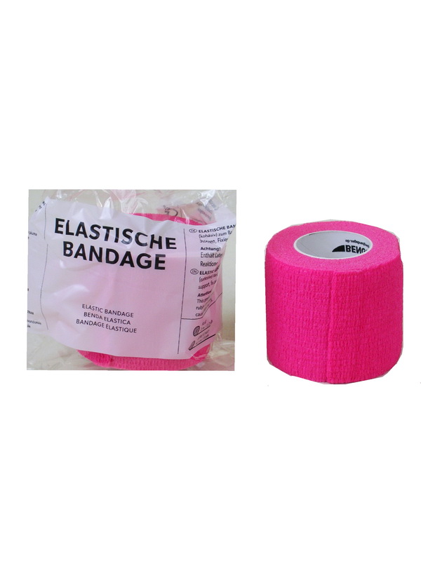 Pflaster Bandage 5cm breit pink selbsthaftend