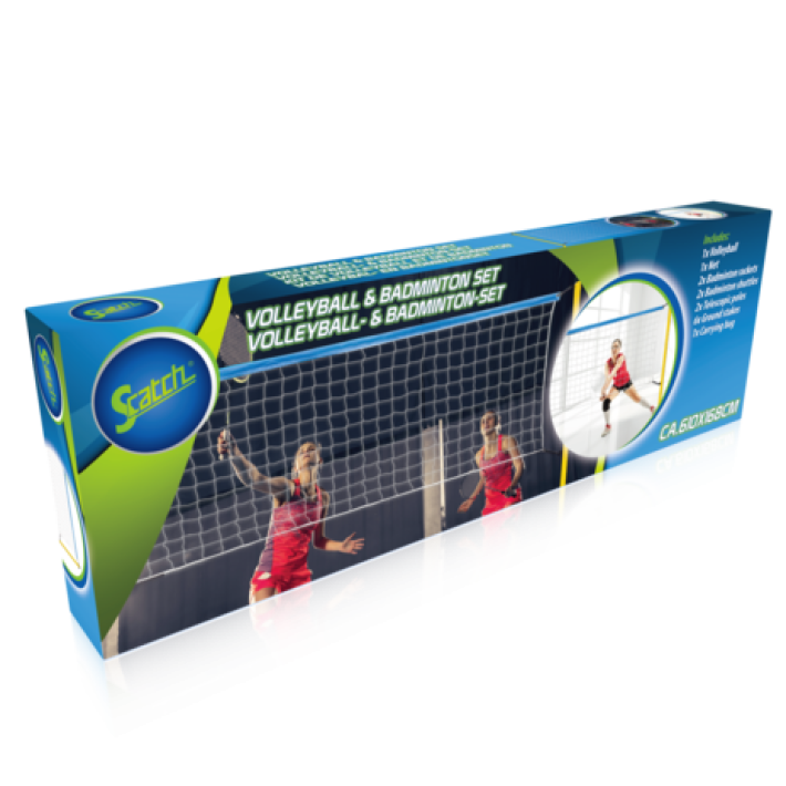 Volleyball/Badminton Spielset