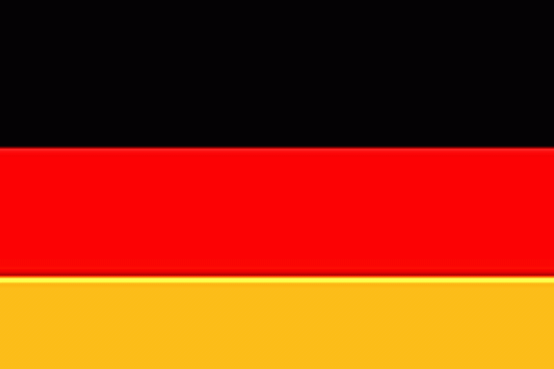 Fahne Deutschland 90x150cm mit 2 Ösen