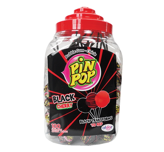 Pin Pop Lolli Black Cherry 100x17gr