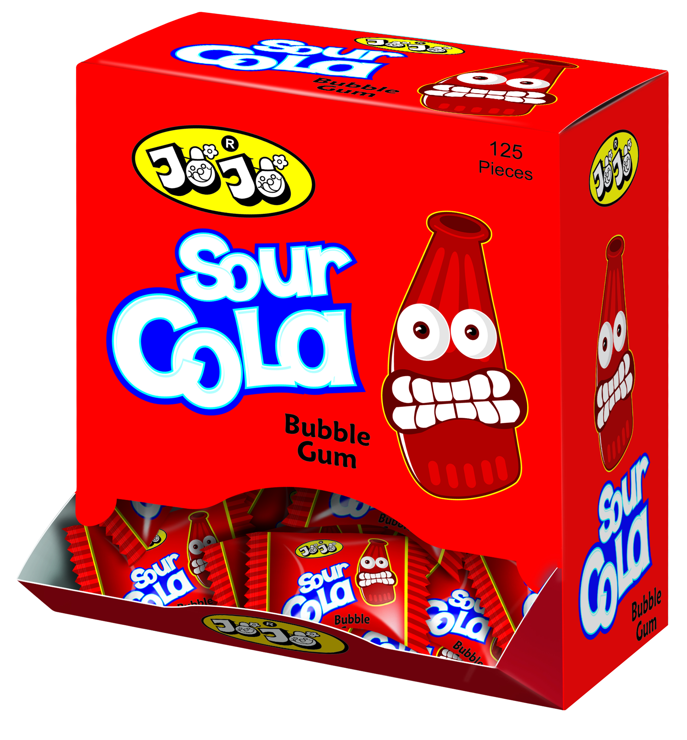 Kaugummi Sour Cola 200 Stück