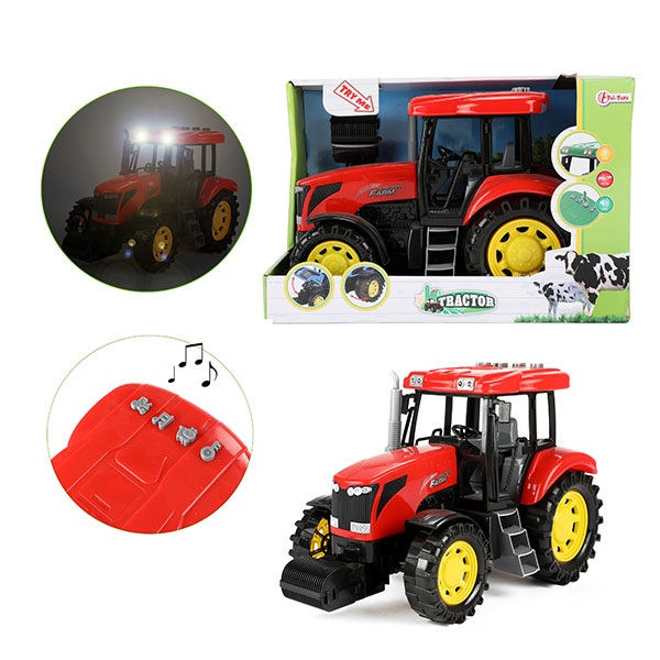 Traktor mit Licht und Sound rot