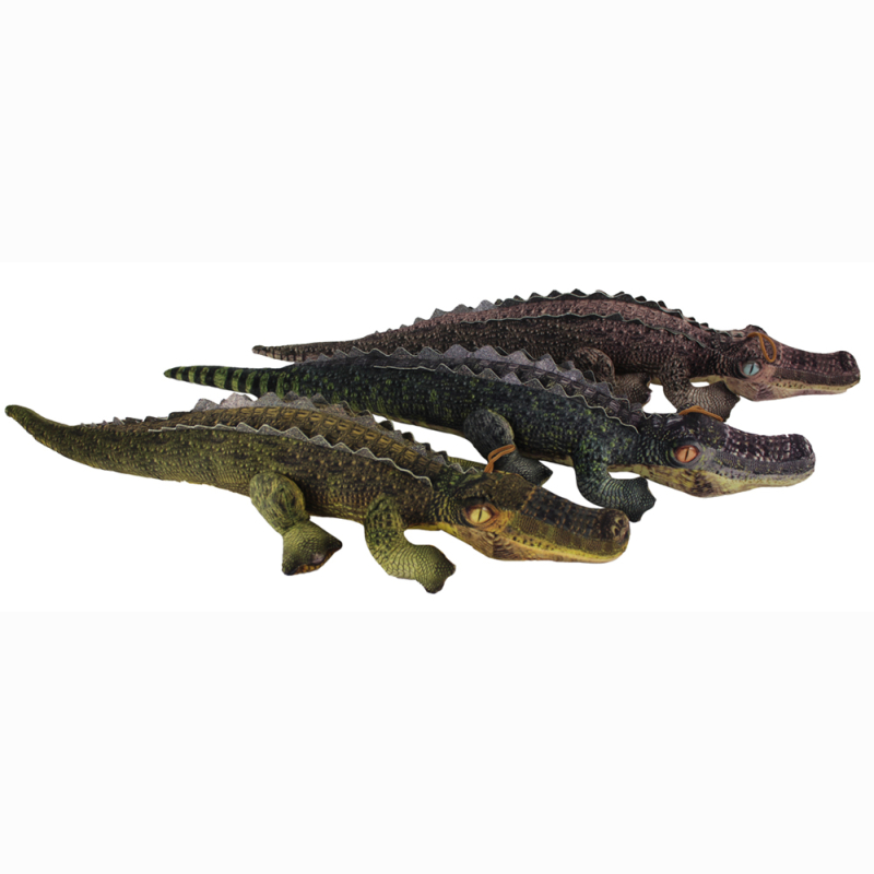Plüsch Krokodil 50cm 3-fach sortiert