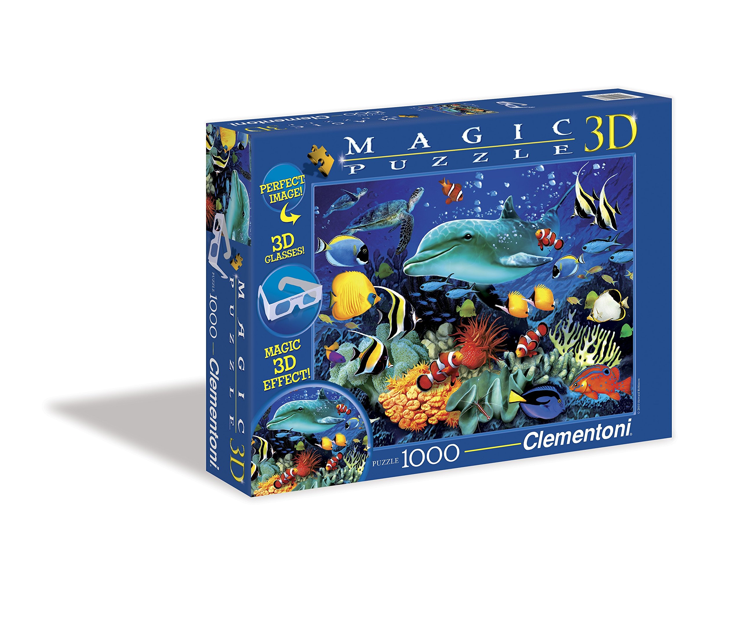Puzzle 1000tlg. Magic 3D Delphin